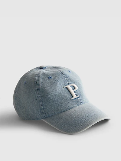 Initial Denim Cap
