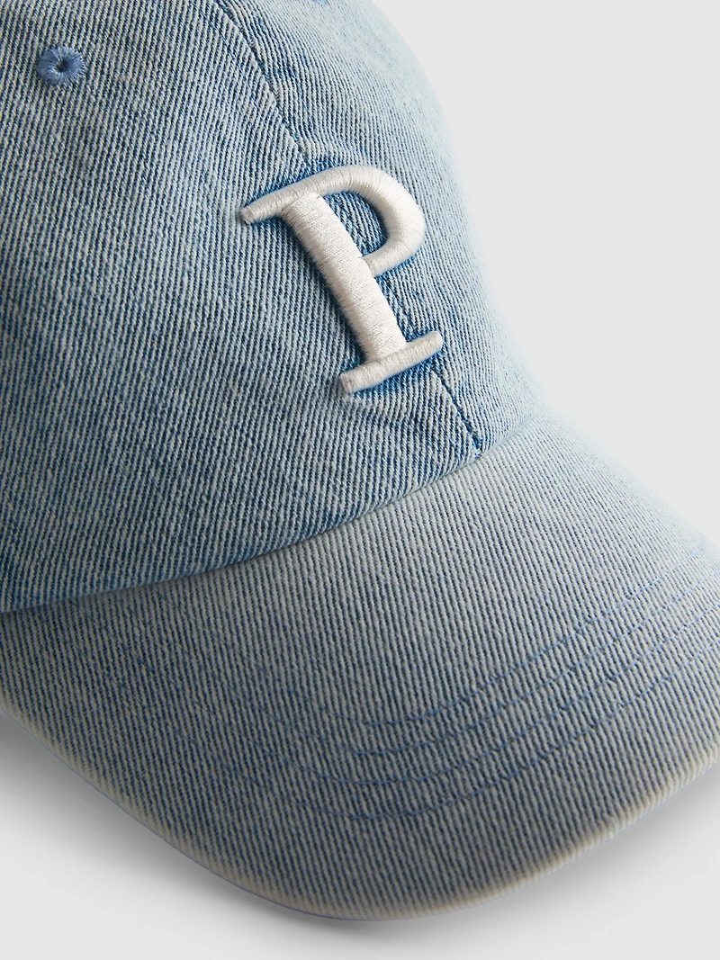 Initial Denim Cap