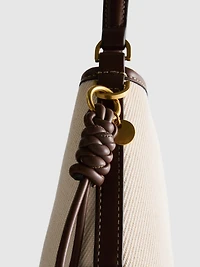 Faux Leather Bucket Bag