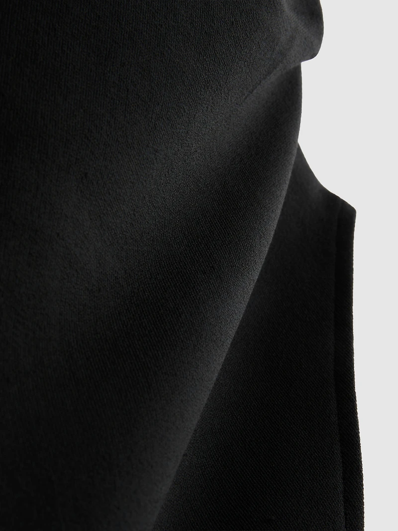 Cotton-Rich Asymmetrical Bandeau Top
