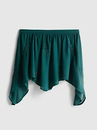 The Primark Scene | Mesh Beaded Mini Skirt