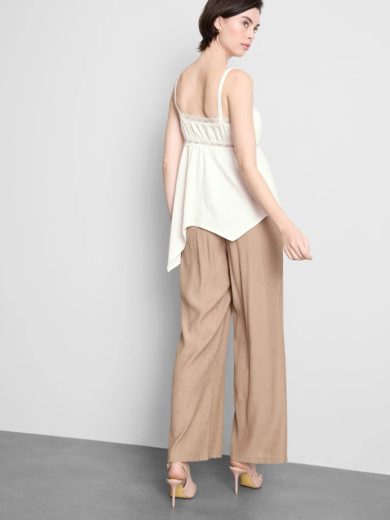 Cotton Hanky Hem Cami Top