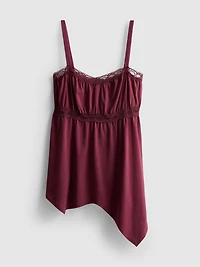 Cotton Hanky Hem Cami Top