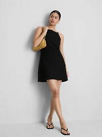 Squareneck Mini Dress