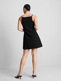 Squareneck Mini Dress