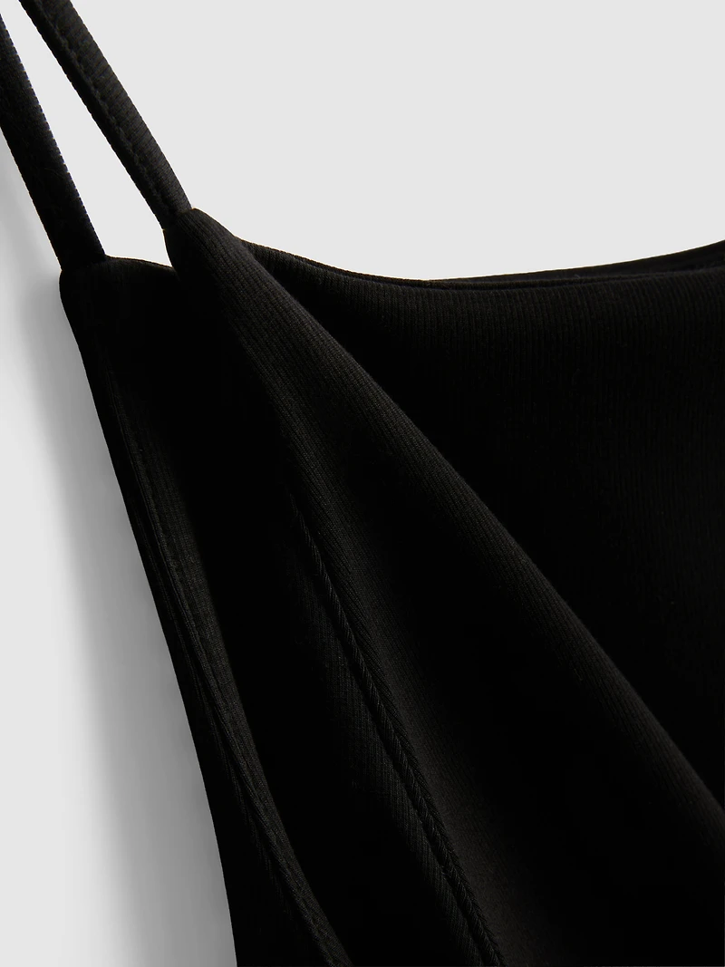 Squareneck Mini Dress