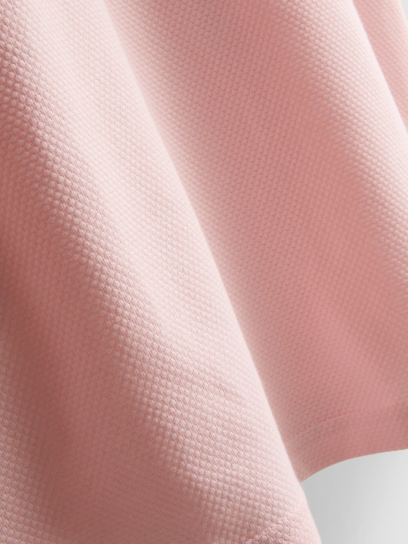 Tipped-Collar Polo Shirt