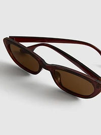 Slim Cat Eye Sunglasses