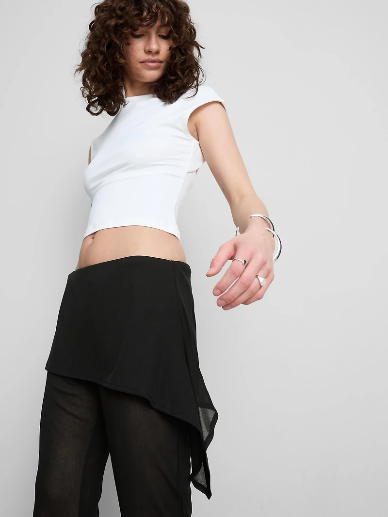 The Primark Scene | Mesh Skirt Overlay Pants