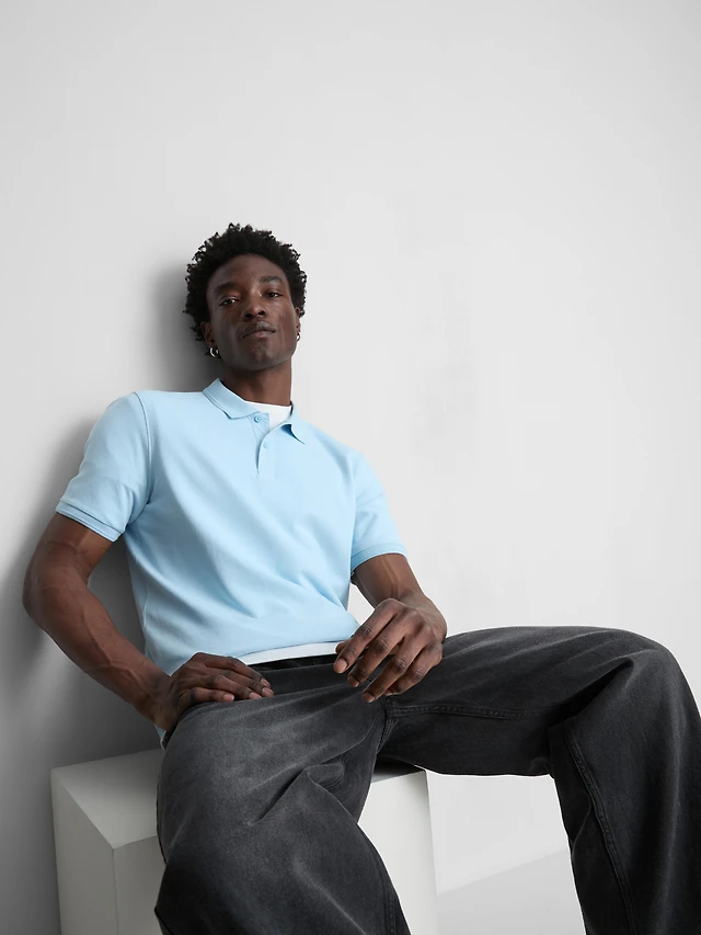 Short-Sleeve Polo Shirt
