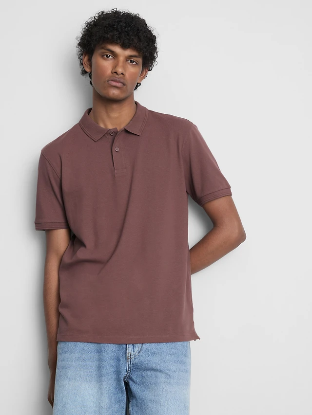 Short-Sleeve Polo Shirt