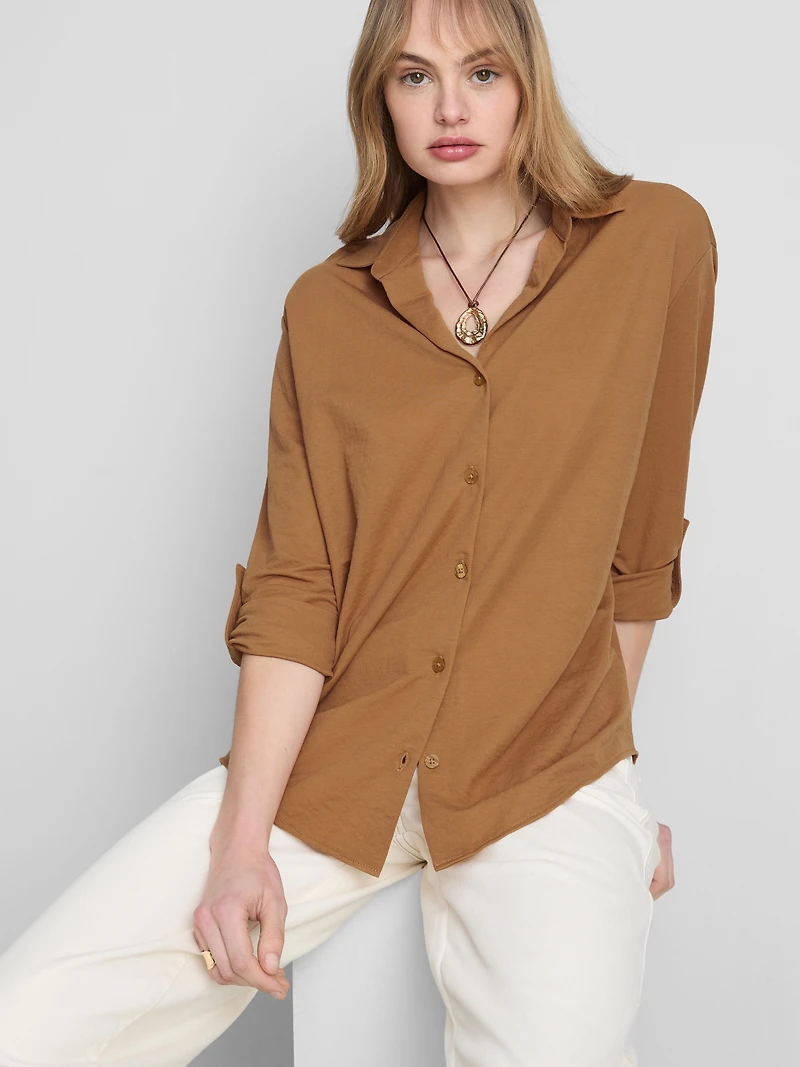 Relaxed Jersey Shirt