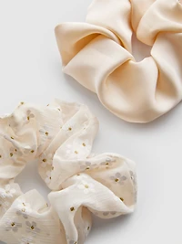 2pk Daisy Scrunchie