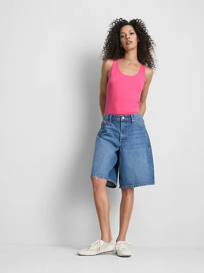 Cotton Rich Stretch Tank