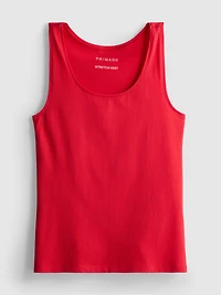 Cotton Rich Stretch Tank