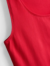 Cotton Rich Stretch Tank