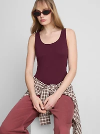 Cotton Rich Stretch Tank