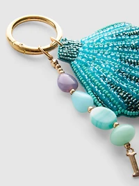 Initial Shell Bag Charm