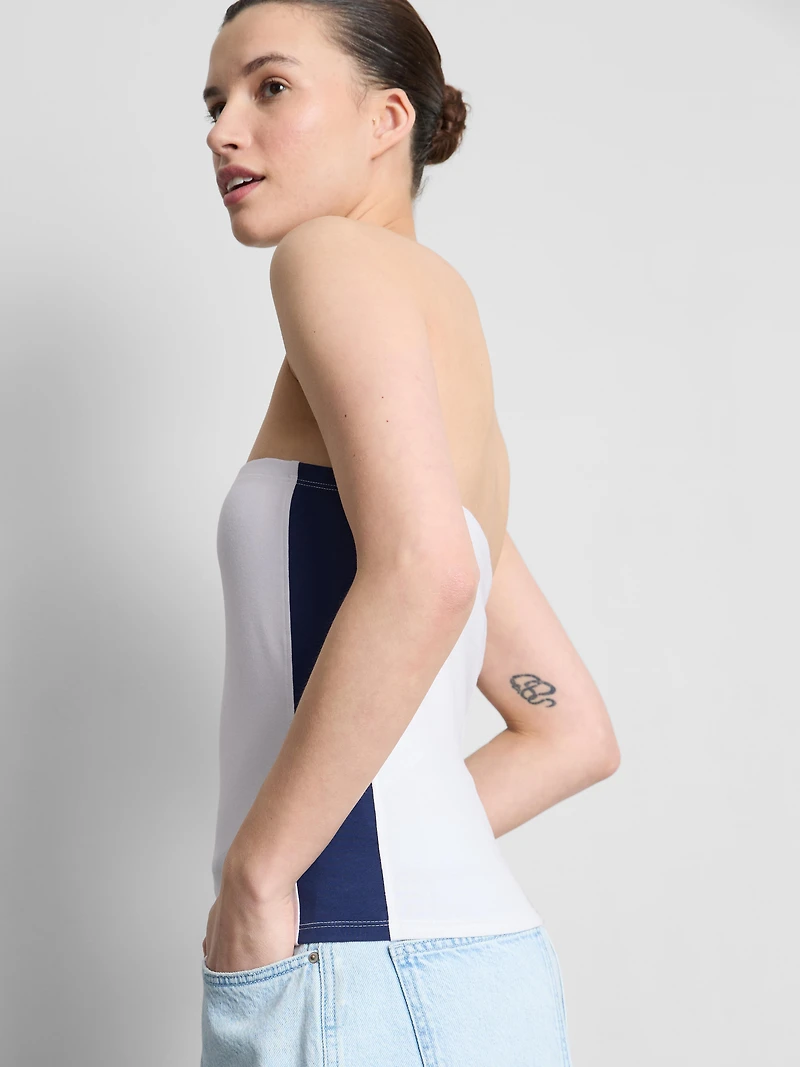USA Soccer Cotton Rich Bandeau Top