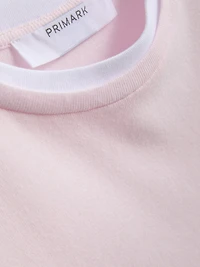 Double Layered Crew Neck Tee