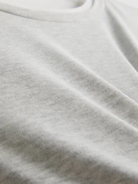 Double Layered Crew Neck Tee