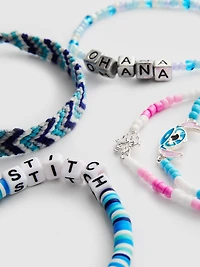 5pk Disney Stitch Bracelet Set