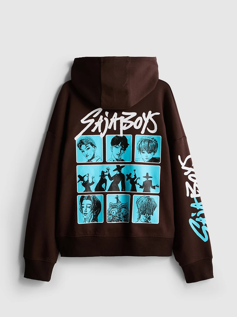 6-15yrs | KPop Demon Hunters Saja Boys Hoodie