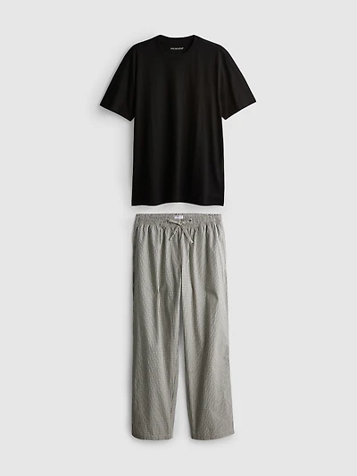 Check Pajama Set