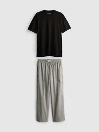 Check Pajama Set