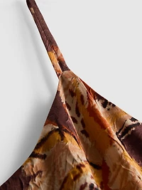 Floral Crushed Satin Cami Top