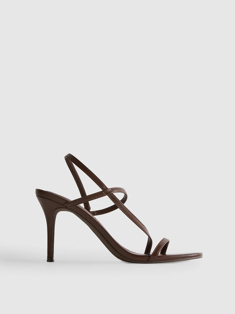 Barely There Heeled Sandals
