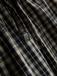 Checkered Short Pajama Set