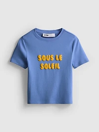 The Primark Scene | Cotton Embossed Baby Tee