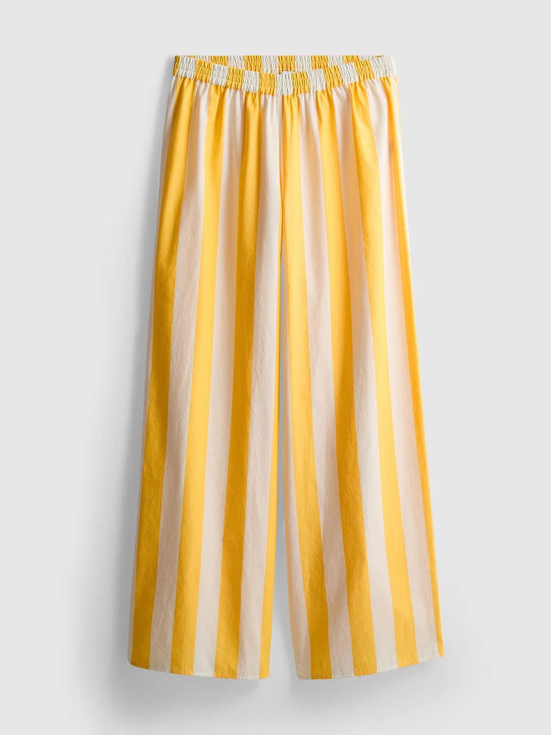 The Primark Scene | Cotton Striped Wide Leg Pants