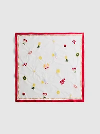 The Primark Scene | 55 x 55 Embroidered Scarf