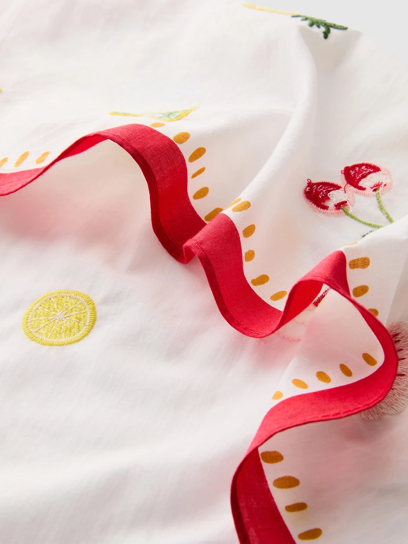 The Primark Scene | 55 x 55 Embroidered Scarf