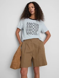 Pure Cotton Short-Sleeve Graphic Tee