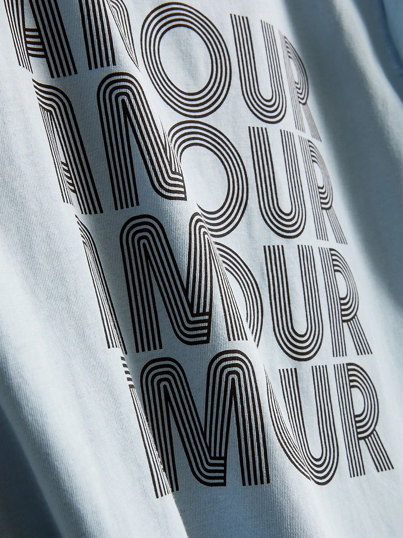 Pure Cotton Short-Sleeve Graphic Tee