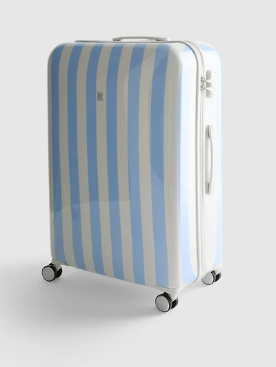 it Luggage Hard-Shell Stripe Suitcase