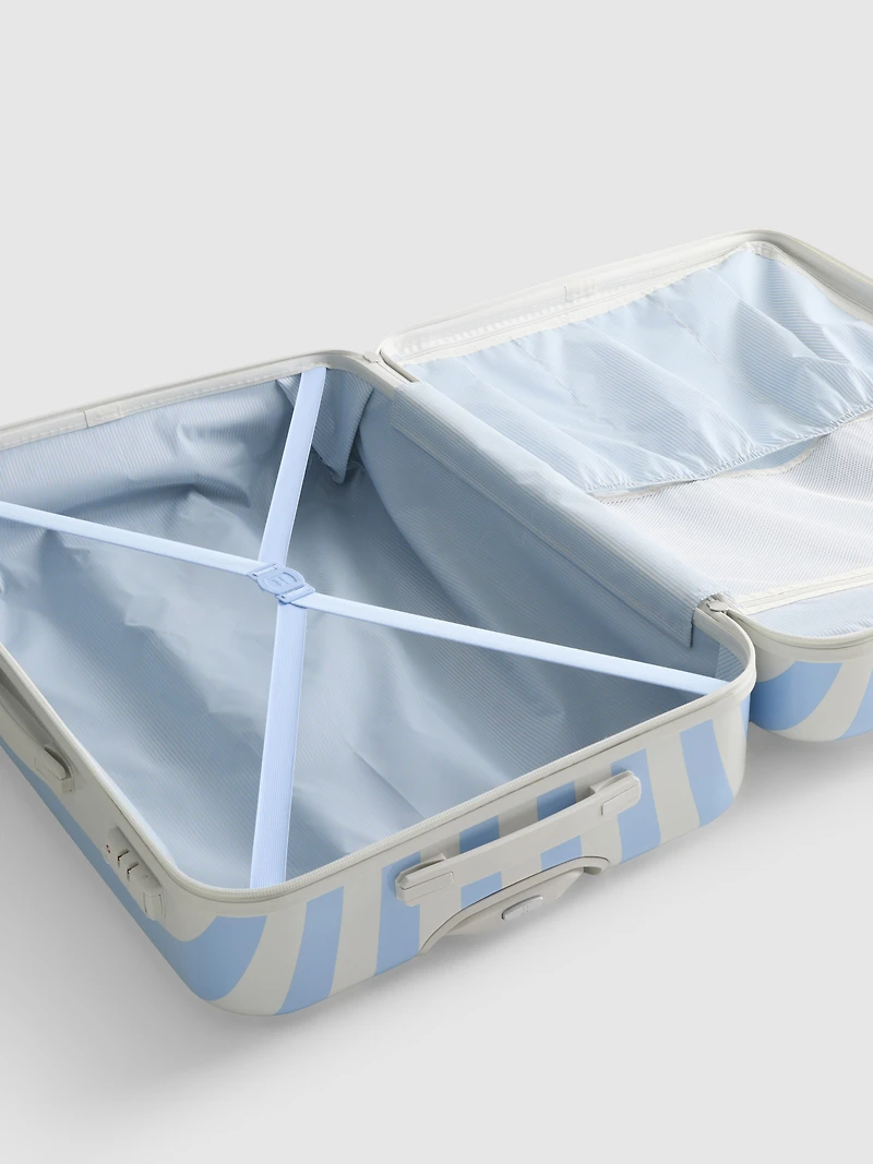 it Luggage Hard-Shell Stripe Suitcase