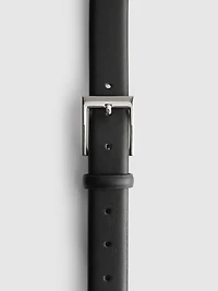 Classic-Style Faux Leather Belt