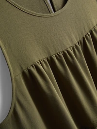 Relaxed Tiered Smock Dress