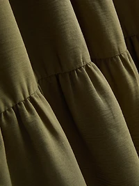 Relaxed Tiered Smock Dress