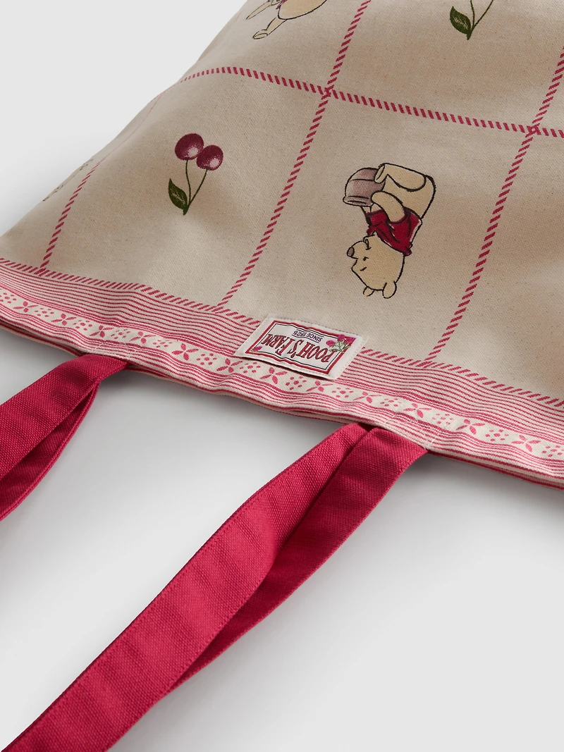 Disney's Winnie the Pooh XL Cotton Canvas Bag