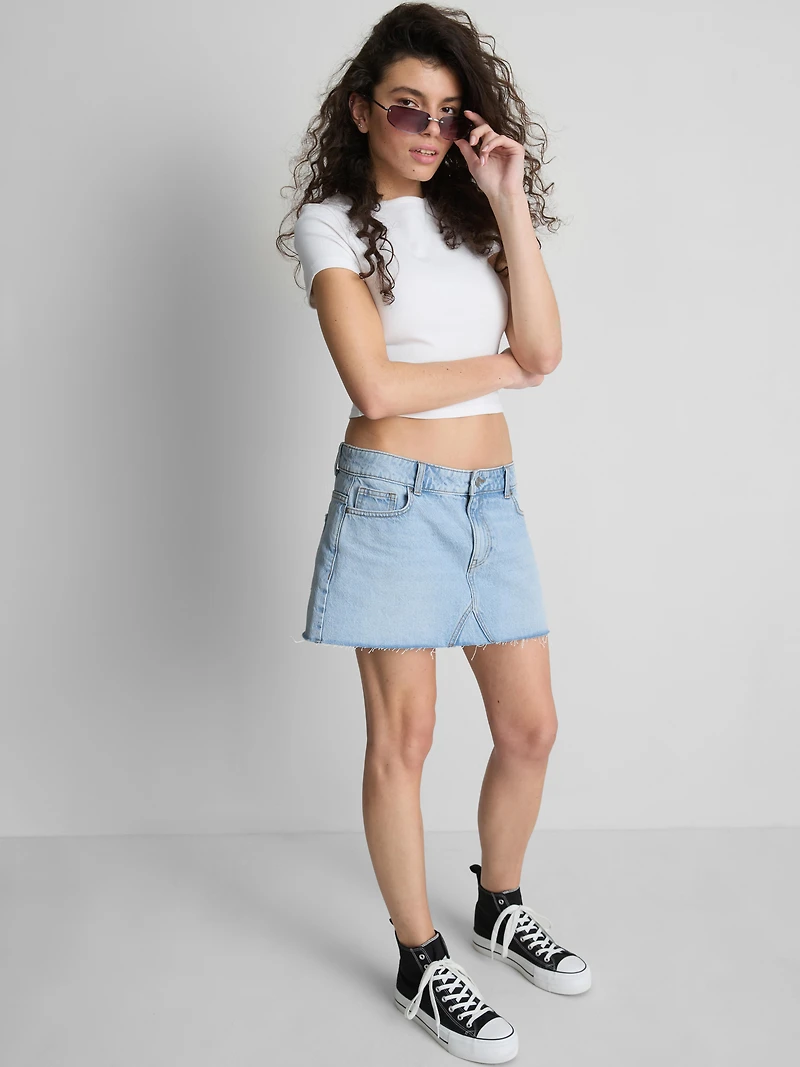 The Primark Scene | Denim Mini Skirt