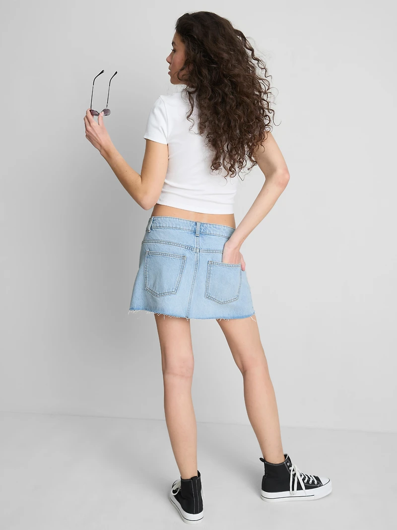 The Primark Scene | Denim Mini Skirt