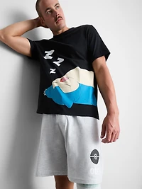 Pokémon Snorlax Shorts Pajama Set