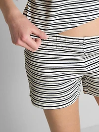 The Primark Scene | Cotton Rich Fitted Striped Shorts
