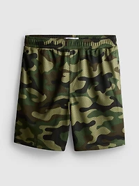 Camo Mesh Shorts