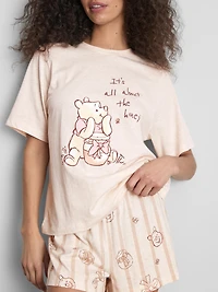 Disney's Winnie the Pooh Cotton Graphic Shorty Pajamas